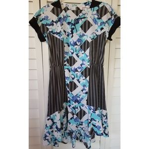 Peter Pilotto For Target High Low Print Dress
